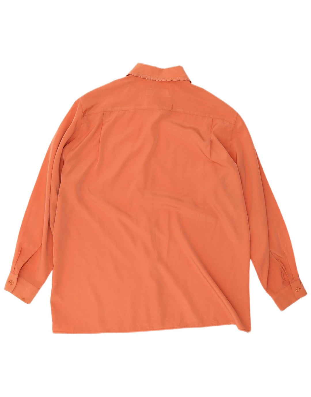 Cacharel Chemisier Femme UK 16 Large Orange Polyester