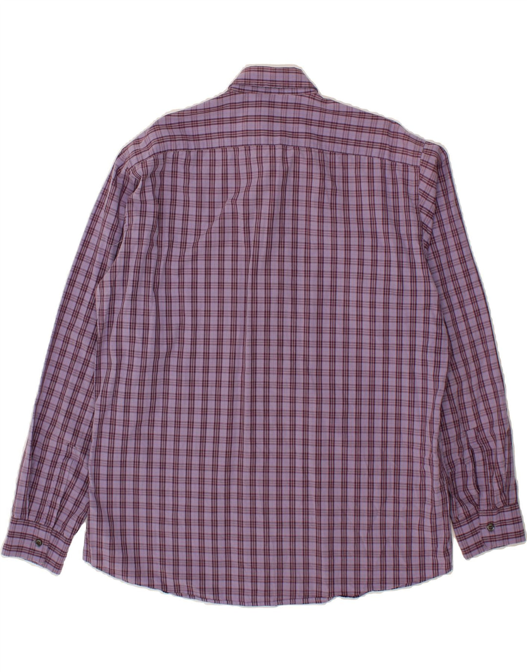 HUGO BOSS Mens Shirt Large Purple Check Vintage Hugo Boss and Second-Hand Hugo Boss from Messina Hembry 
