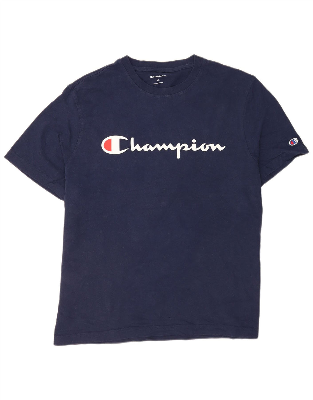 Champion T-Shirt Graphique Homme XL Bleu Marine