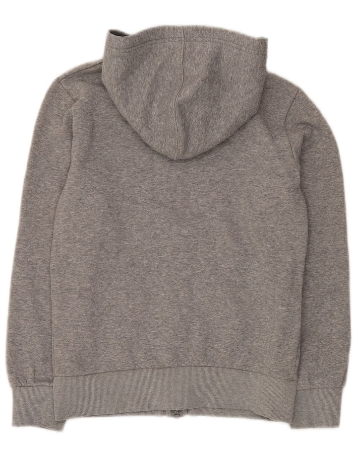 Converse Sweat à capuche zippé pour garçon 10-11 ans Gris moyen chiné en coton