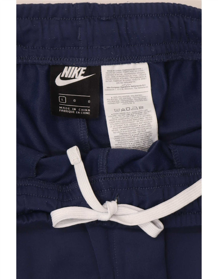 Nike Pantalon de survêtement pour homme Pantalon de jogging Large Bleu marine Polyester