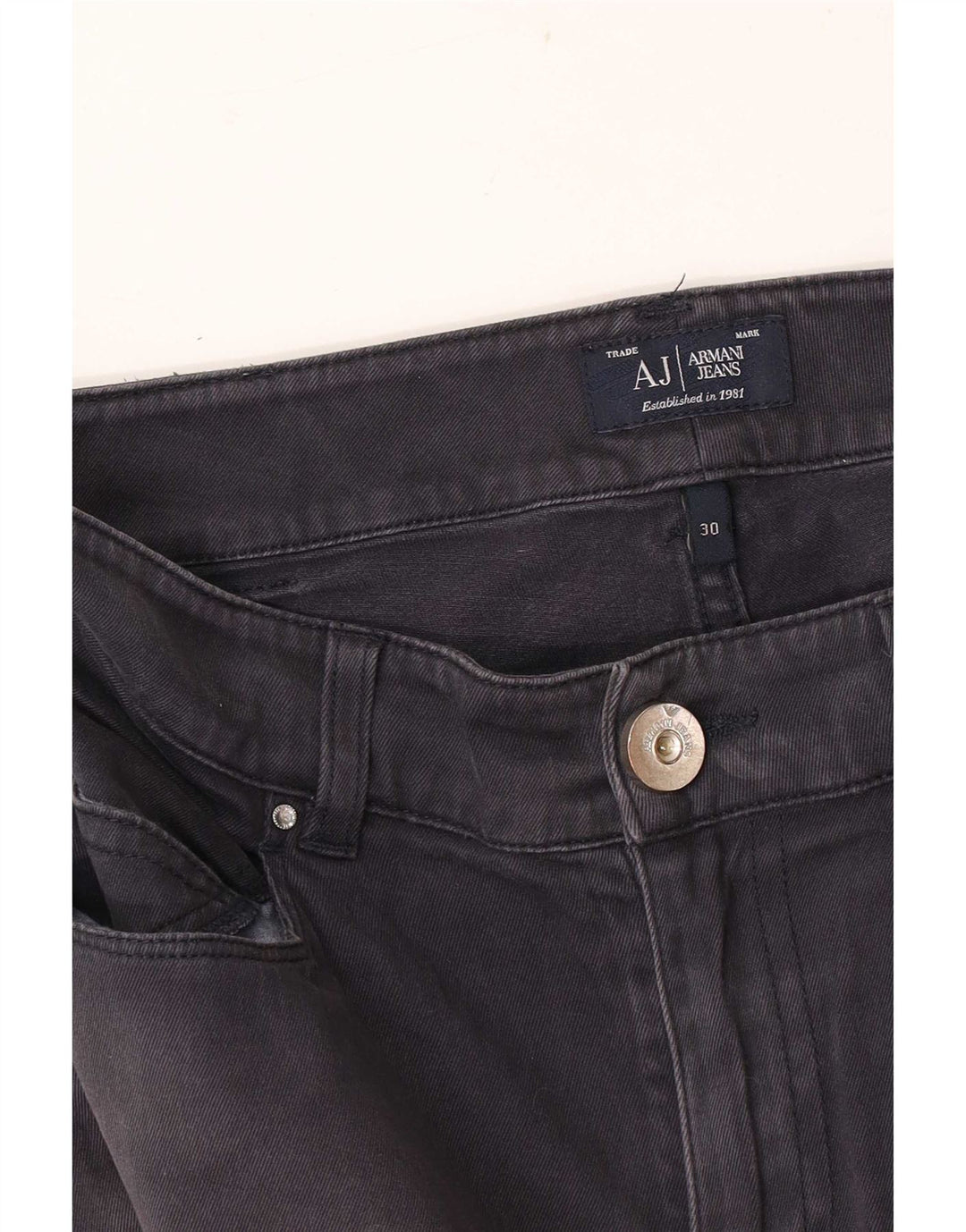 Armani Femme Jean Skinny W30 L29 Bleu Marine