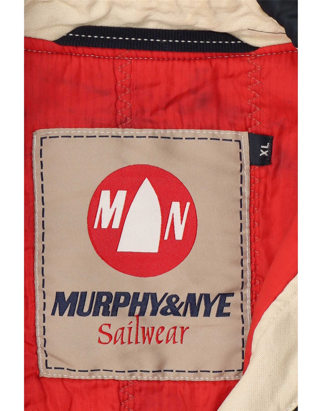 Murphy & Nye Veste coupe-vent pour homme UK 42 XL Bleu marine