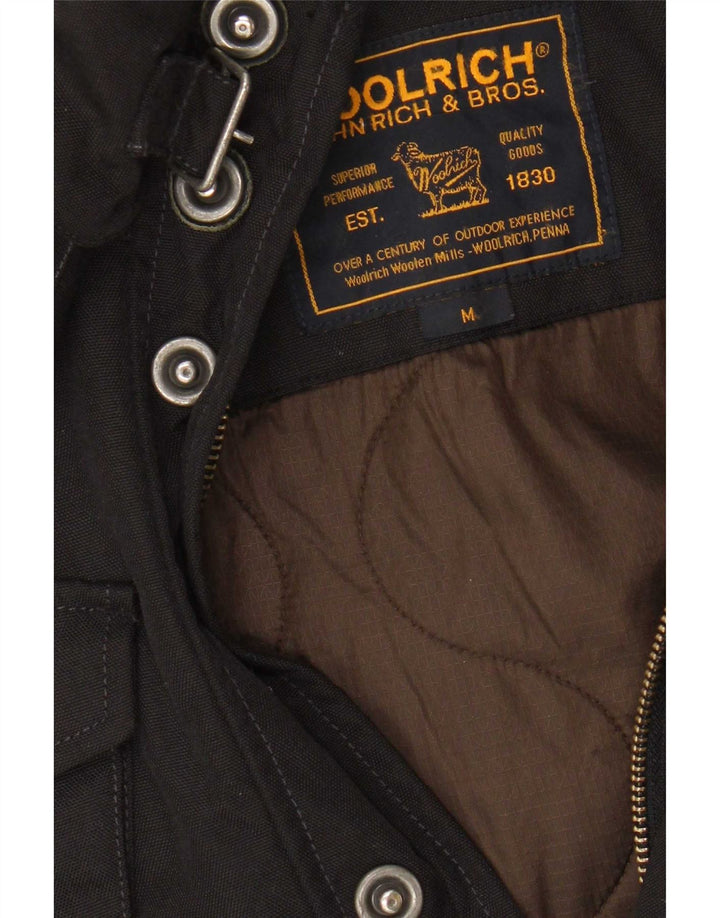 Woolrich Veste Militaire Homme UK 38 Medium Noir Nylon