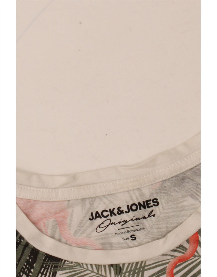 JACK & JONES T-Shirt Graphique Haut Petit Floral Multicolore Homme