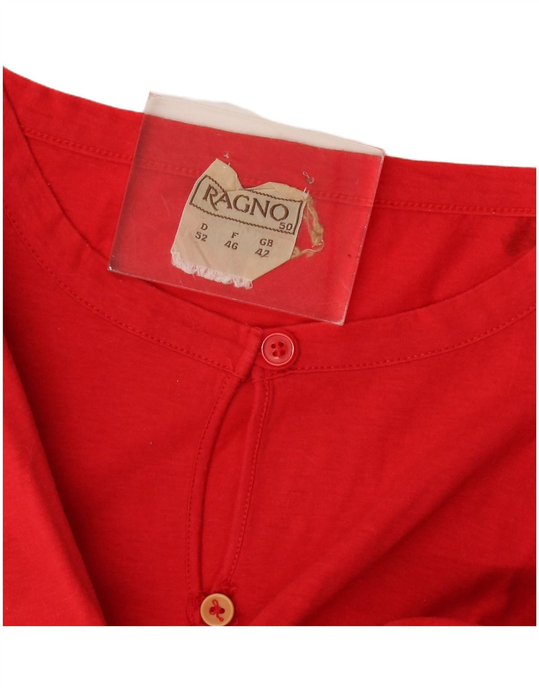Ragno T-Shirt Femme Top EU 46 XL Rouge Floral