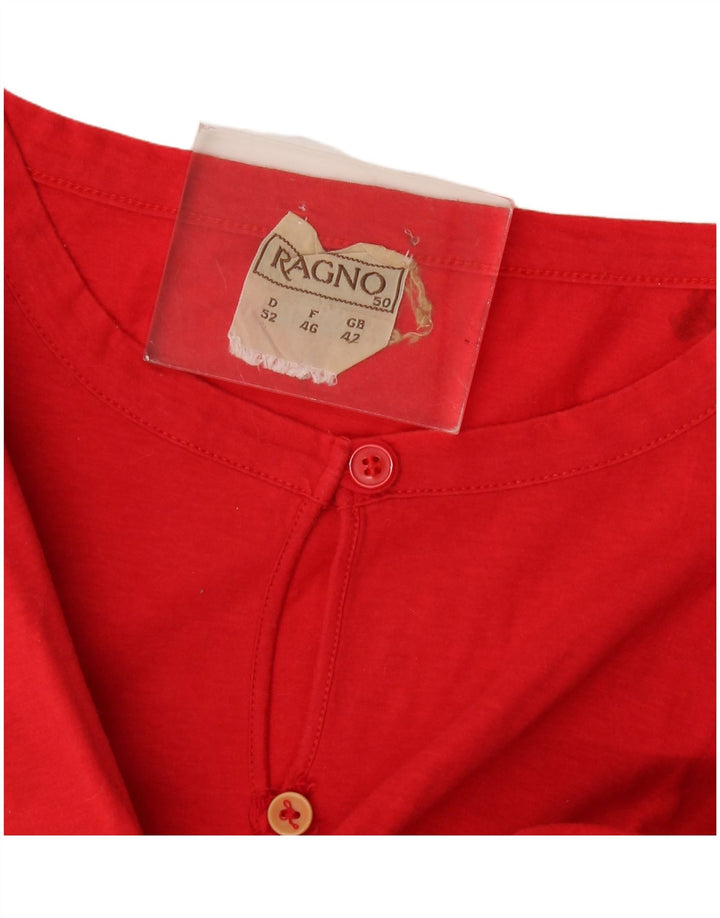 Ragno T-Shirt Femme Top EU 46 XL Rouge Floral