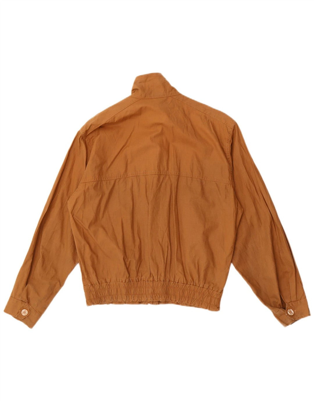 Veste Bomber Femme Vintage IT 44 Marron Moyen