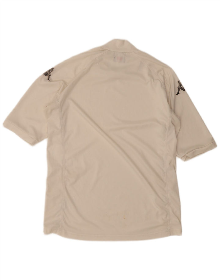 Kappa T-Shirt Graphique Homme XL Blanc