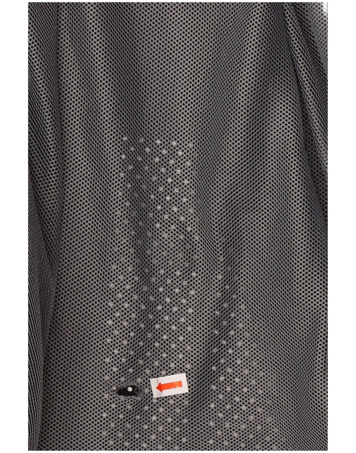 ADIDAS Veste de survêtement à capuche Climacool pour hommes, grand noir, polyester