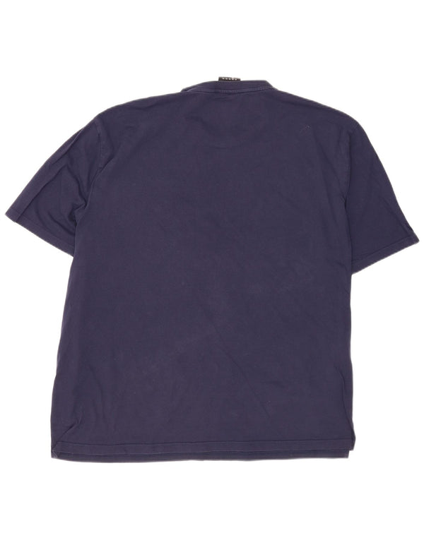 Lyle & Scott T-Shirt Homme Top 2XL Bleu Marine Coton