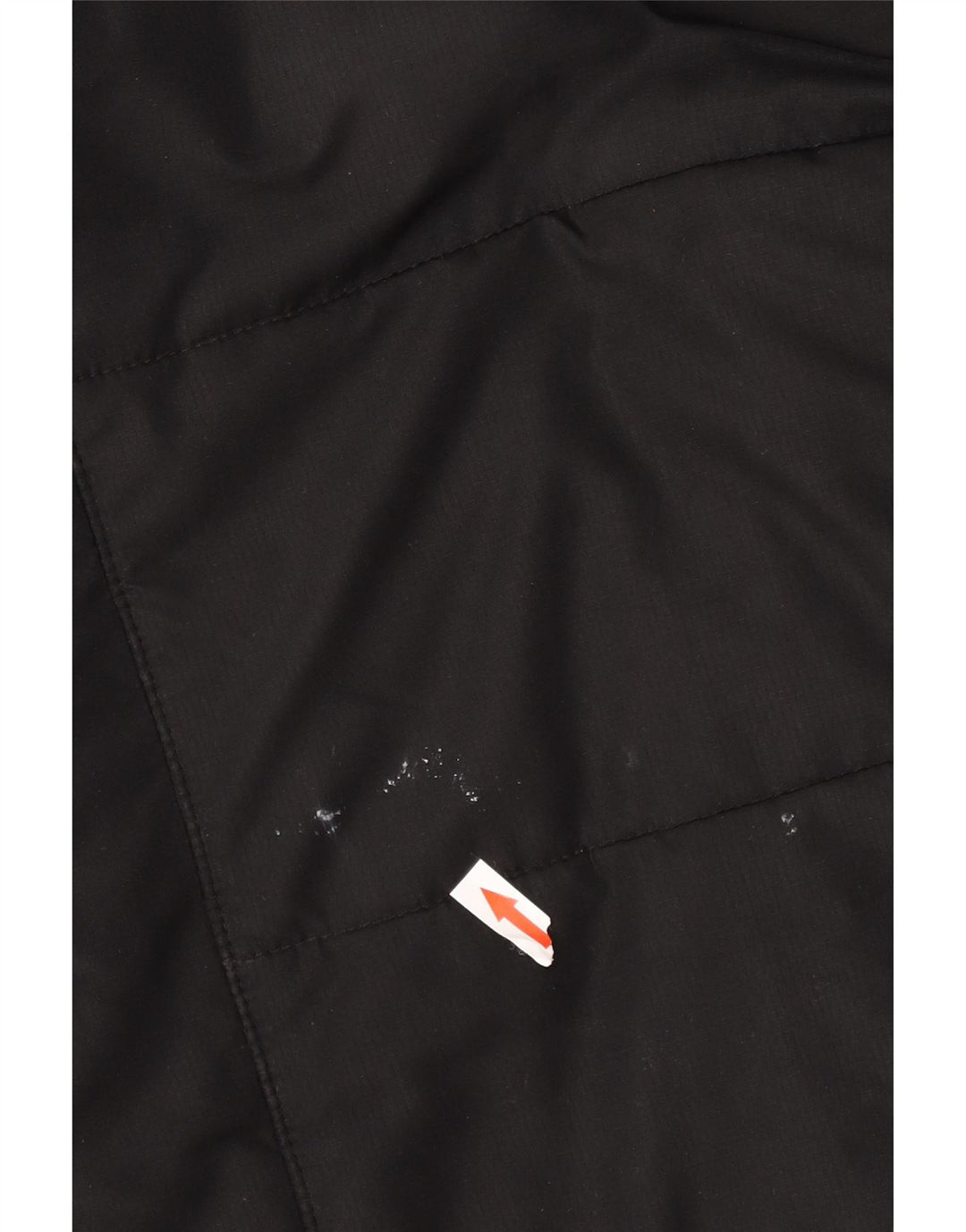 Jack Wolfskin Manteau rembourré à capuche pour femme UK 12/14 Medium Noir Polyester