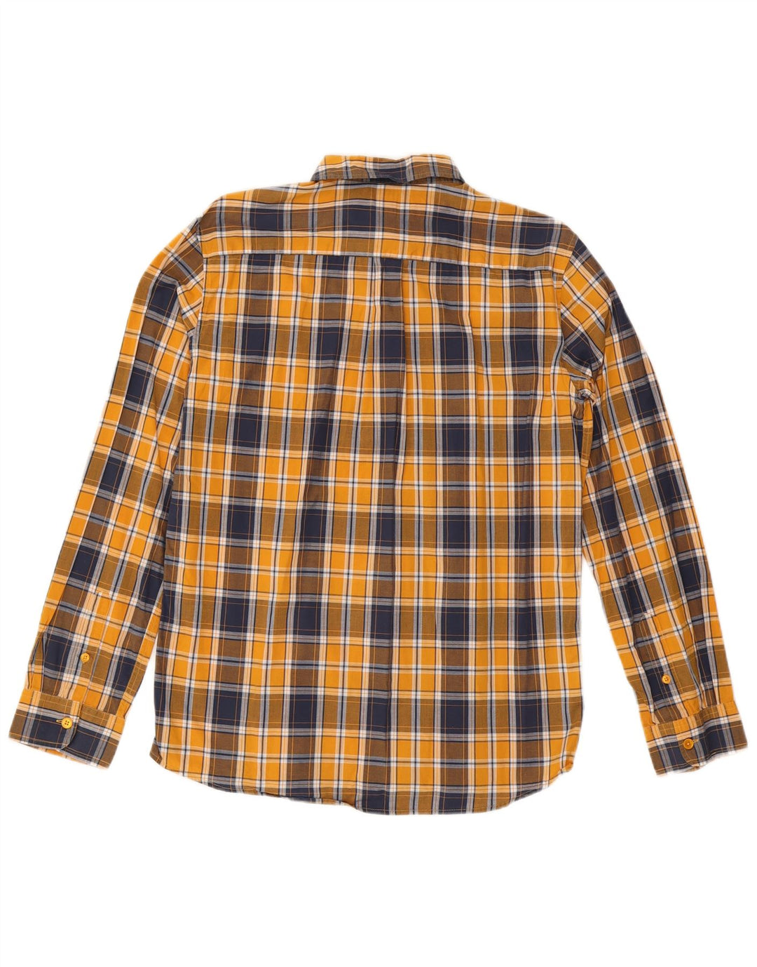 Wrangler Chemise Regular Fit Homme Coton à Carreaux Jaune Moyen