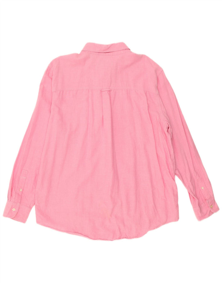 Chaps Chemise Homme XL Rose Coton