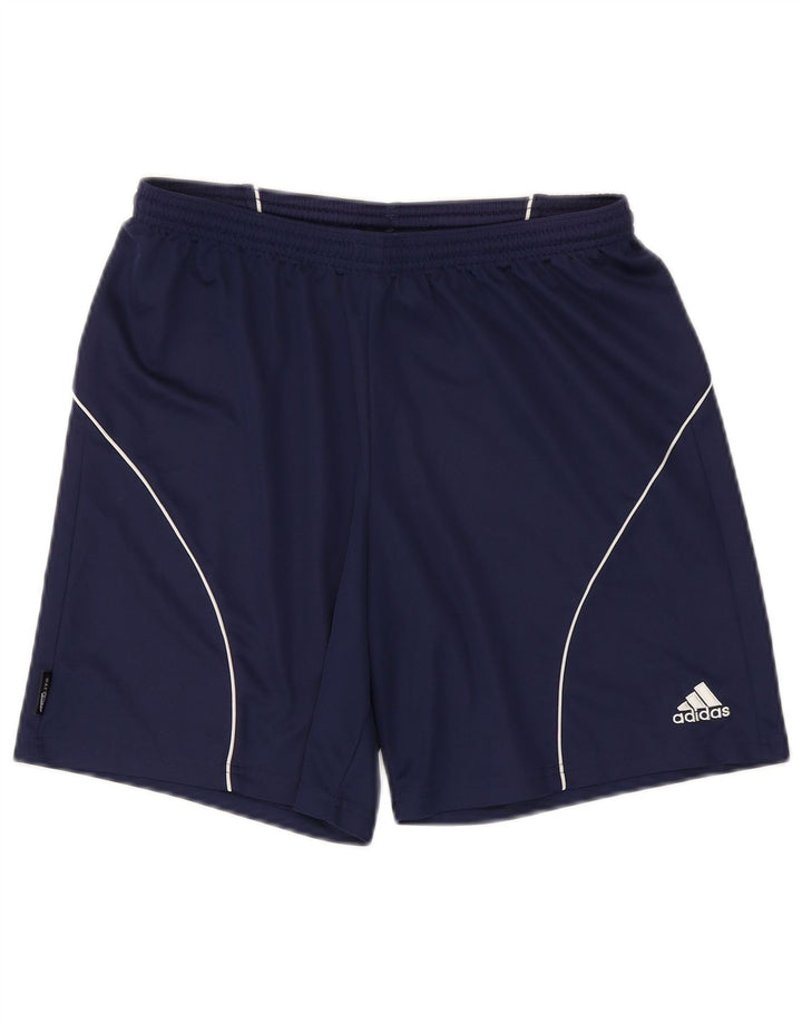Shorts de sport Adidas pour hommes Clima 365 Taille moyenne Bleu marine Polyester