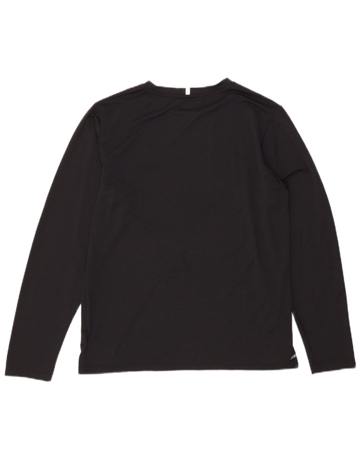 New Balance Haut à manches longues pour hommes Grand noir Polyester