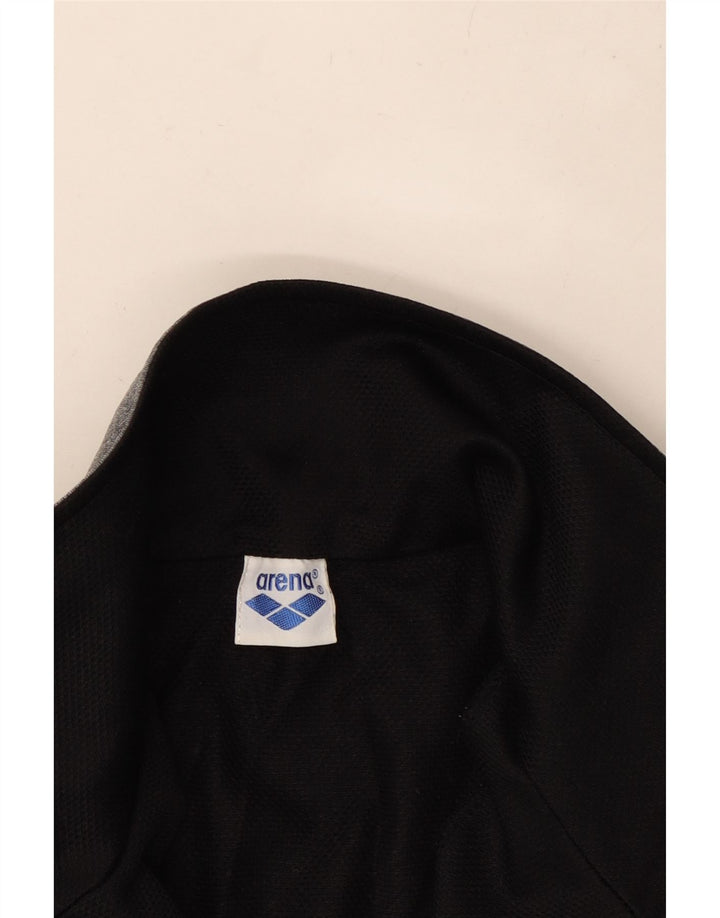 ARENA Veste de Survêtement Graphique pour Homme Large Noir Colourblock