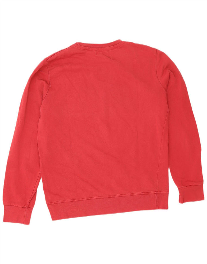Converse Sweat-shirt graphique pour homme en coton rose Taille L