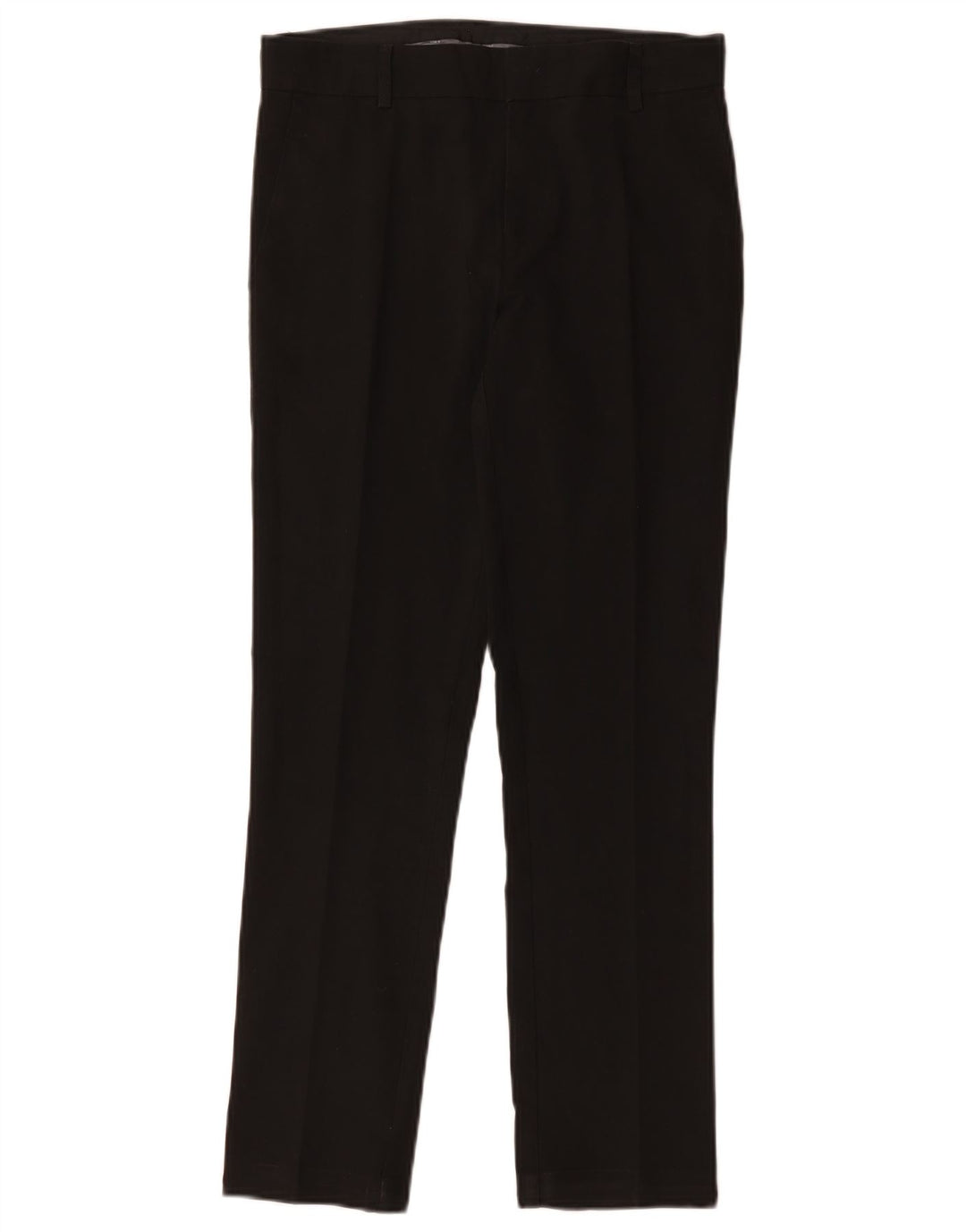 Marks & Spencer Pantalon de Costume Slim Garçon 12-13 Ans W28 L27 Noir Polyester