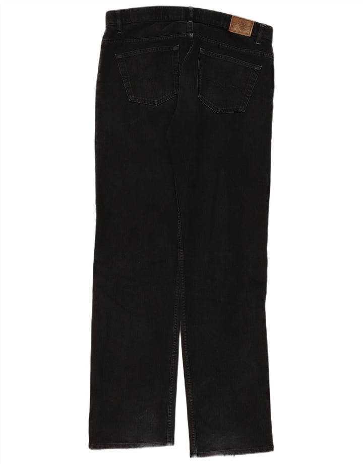 Marks & Spencer Jean droit Blue Harbor homme W36 L33 coton noir