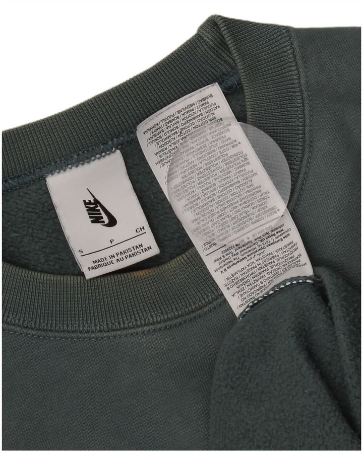Nike Sweat-shirt pour homme en coton bleu Taille S