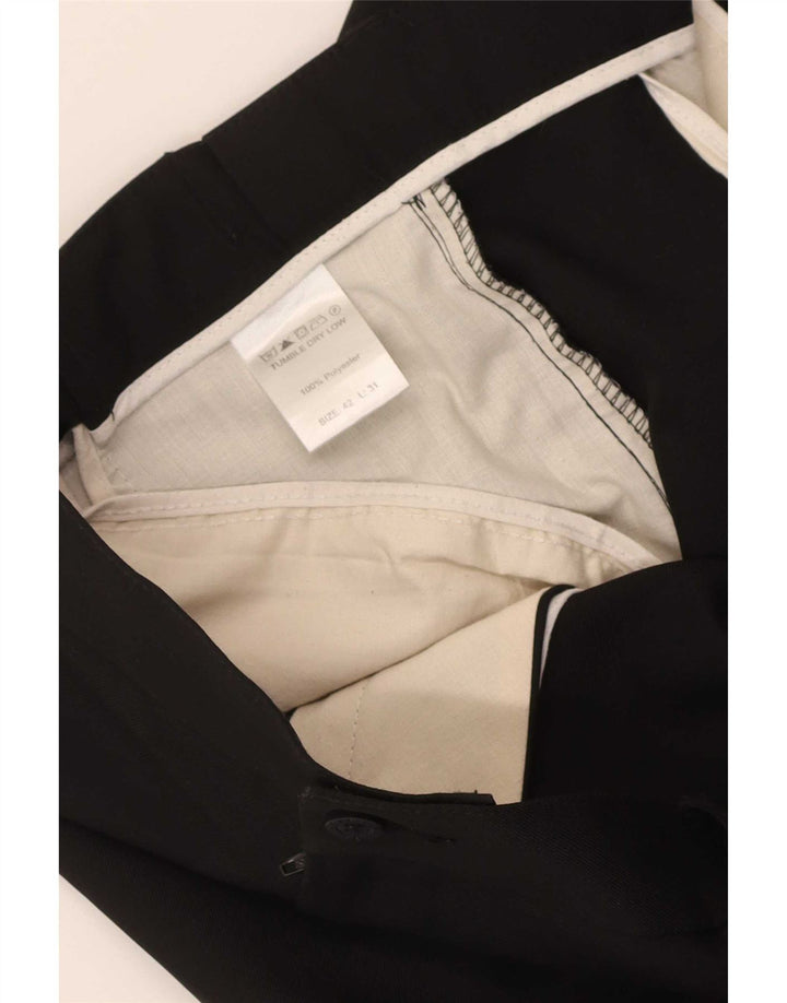 Farah Pantalon Chino Fuselé Homme W42 L31 Noir Polyester