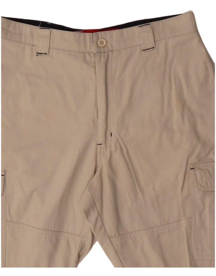 Brugi Short Cargo Homme W28 Petit Coton Beige