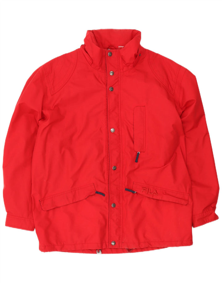 Fila Veste de Pluie Homme IT 52 XL Rouge Polyamide Sports