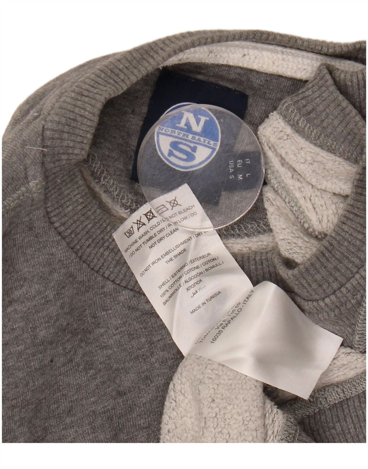 NORTH SAILS Sweat-Shirt Homme Petit Gris Coton