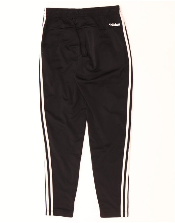 Adidas Pantalon de survêtement pour femme UK 8/10 Small Noir Polyester