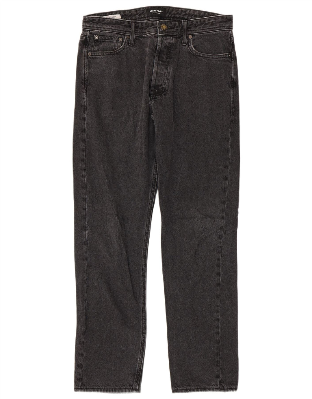 Jack & Jones Jean Loose Homme W30 L29 Gris Coton
