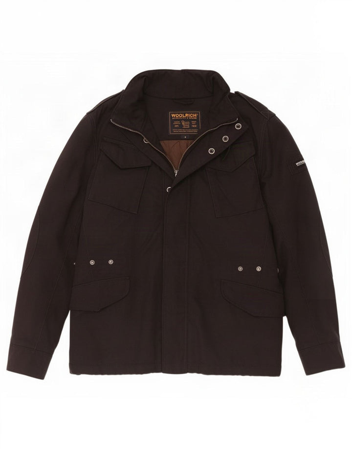 Woolrich Veste Militaire Homme UK 38 Medium Noir Nylon