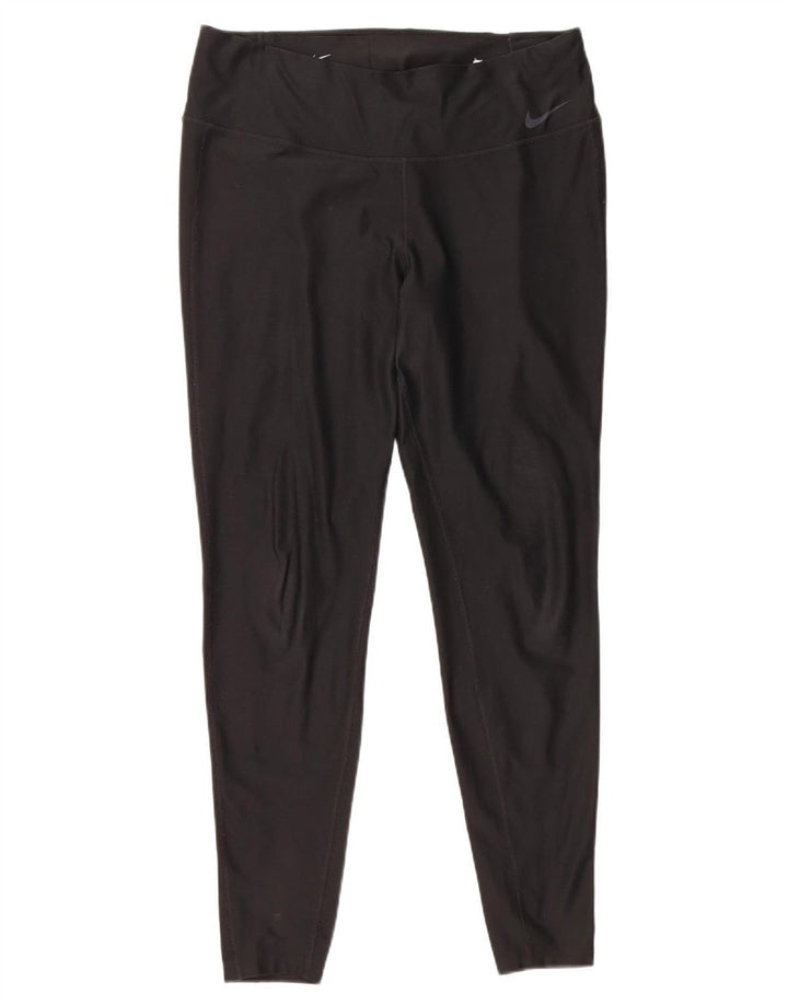 Legging Nike Dri Fit pour femme UK 16 Large Noir Polyester