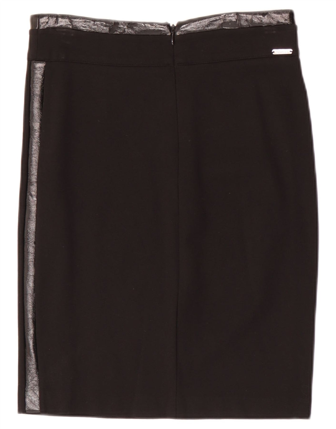 Guess Jupe Droite Femme Medium W28 Noir Viscose