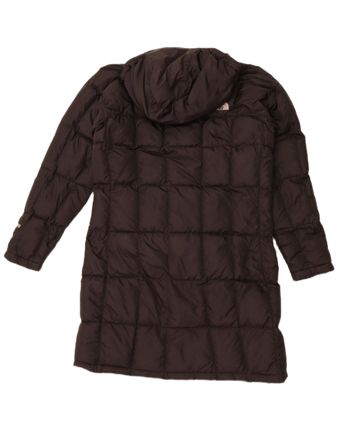 THE NORTH FACE Manteau rembourré à capuche pour femme UK 40 Large Noir Nylon