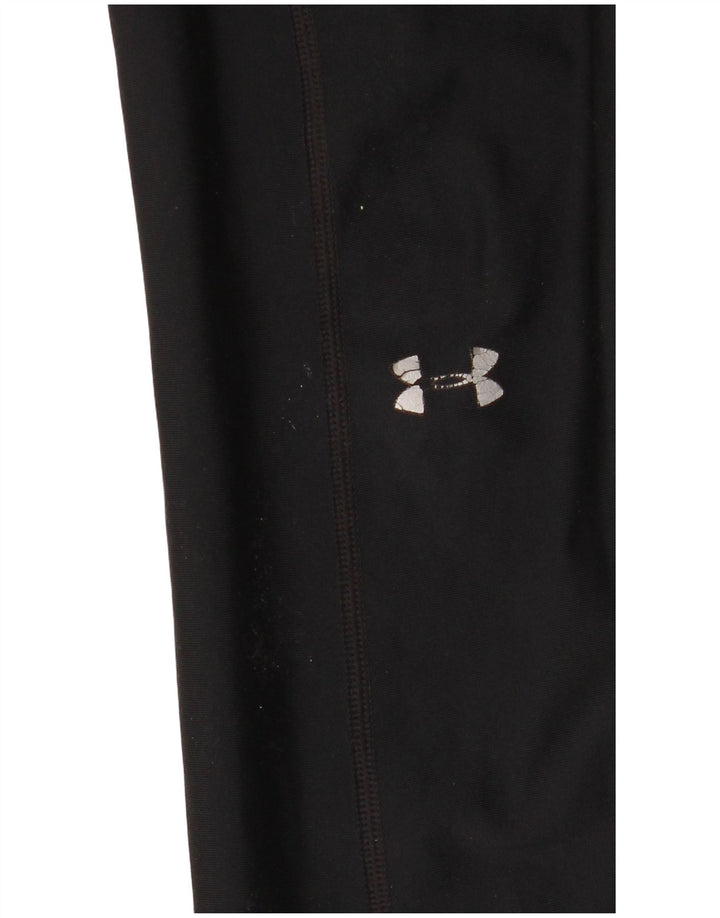 UNDER ARMOUR Legging Heat Gear pour femme UK 10 Petit Noir