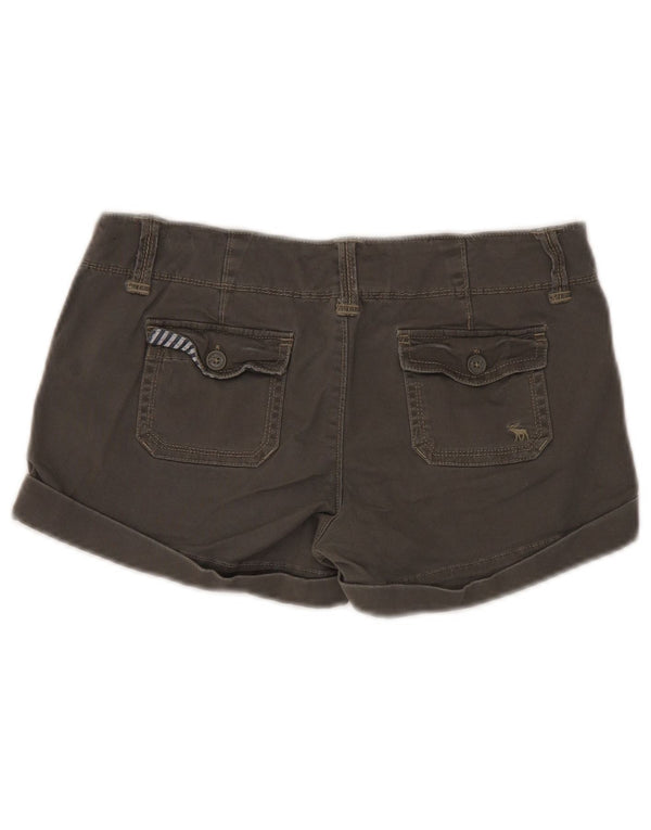 Abercrombie & Fitch Short Chino Femme US 2 XS W30 Coton Kaki