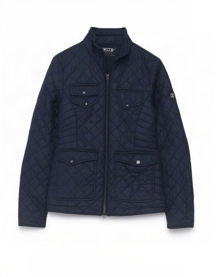 Barbour Veste matelassée pour femme UK 10 Small Bleu marine