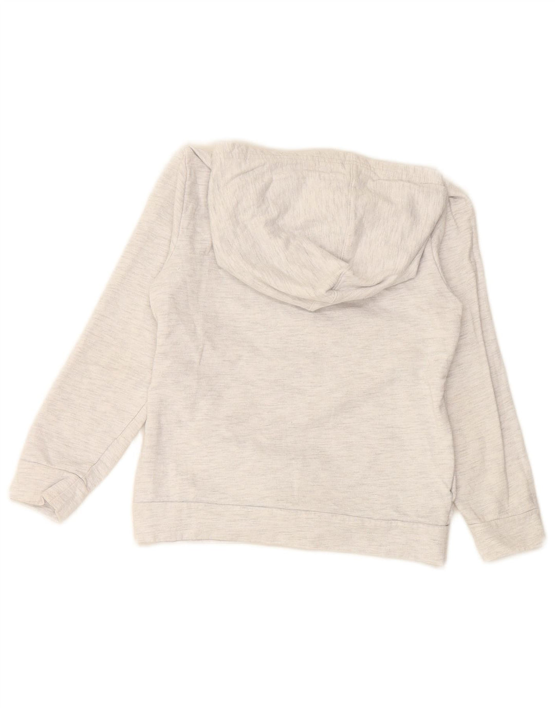 PUMA Pull à capuche graphique pour fille 6-7 ans Gris Coton