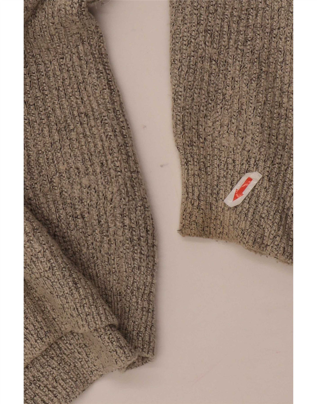Marks & Spencer Pull à col rond pour homme en polyamide moucheté gris moyen