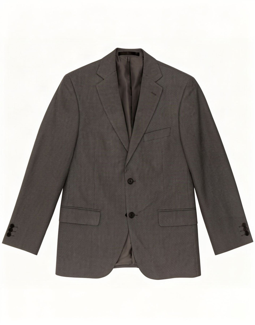 Marks & Spencer Veste blazer à 2 boutons pour homme UK 40 Gris moyen Polyester