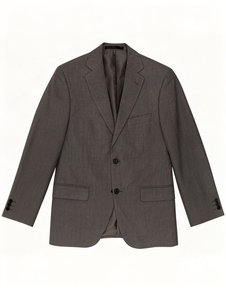 Marks & Spencer Veste blazer à 2 boutons pour homme UK 40 Gris moyen Polyester