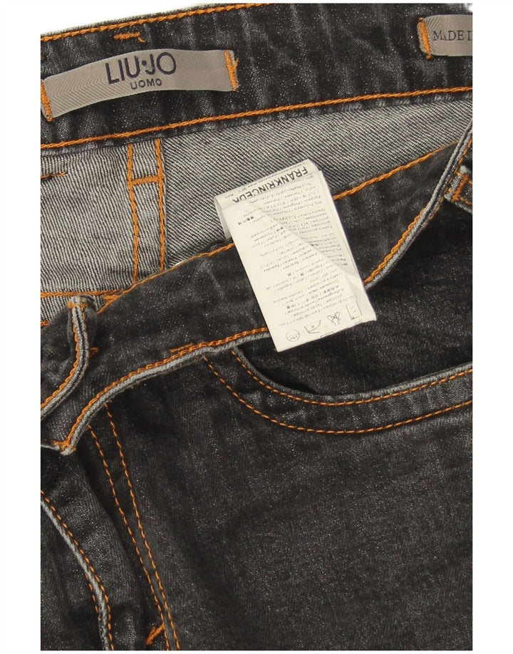 Liu Jo Jean Slim Uomo W32 L29 Homme Gris Coton