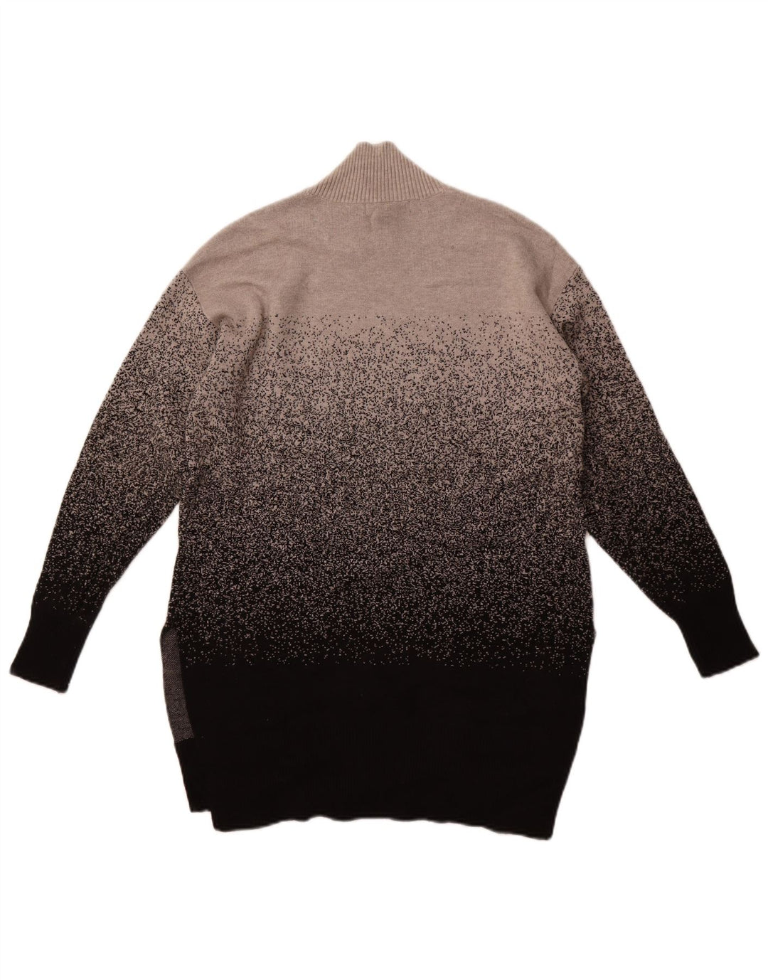 Marks & Spencer Pull col roulé pour femme UK 10 Petit gris moucheté