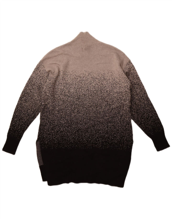 Marks & Spencer Pull col roulé pour femme UK 10 Petit gris moucheté