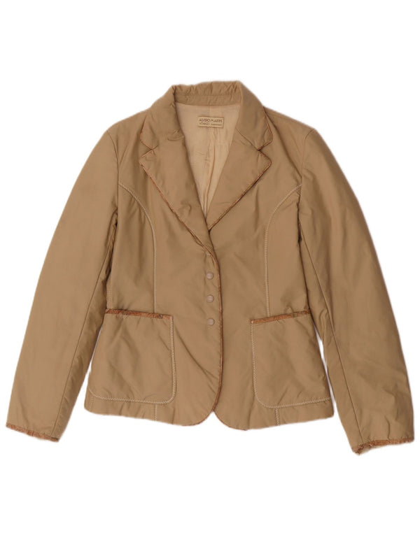 ALVIERO MARTINI Veste blazer à 4 boutons Voyages pour femme IT 42 Beige moyen