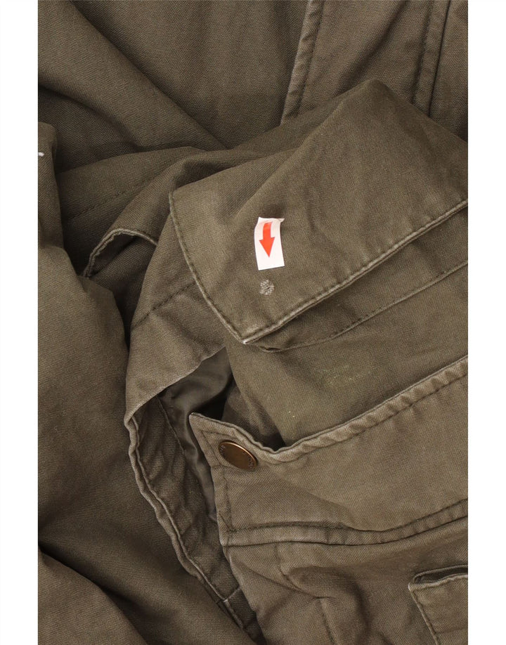 Lincoln Veste utilitaire pour homme UK 40 Grand coton kaki