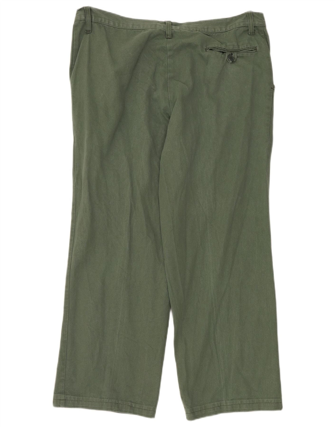 VINTAGE Pantalon Chino Droit Homme W38 L30 Vert