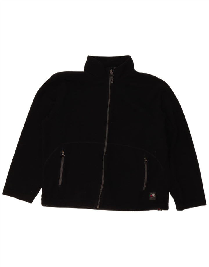 Think Pink Veste Polaire Femme UK 20 2XL Noir Polyester