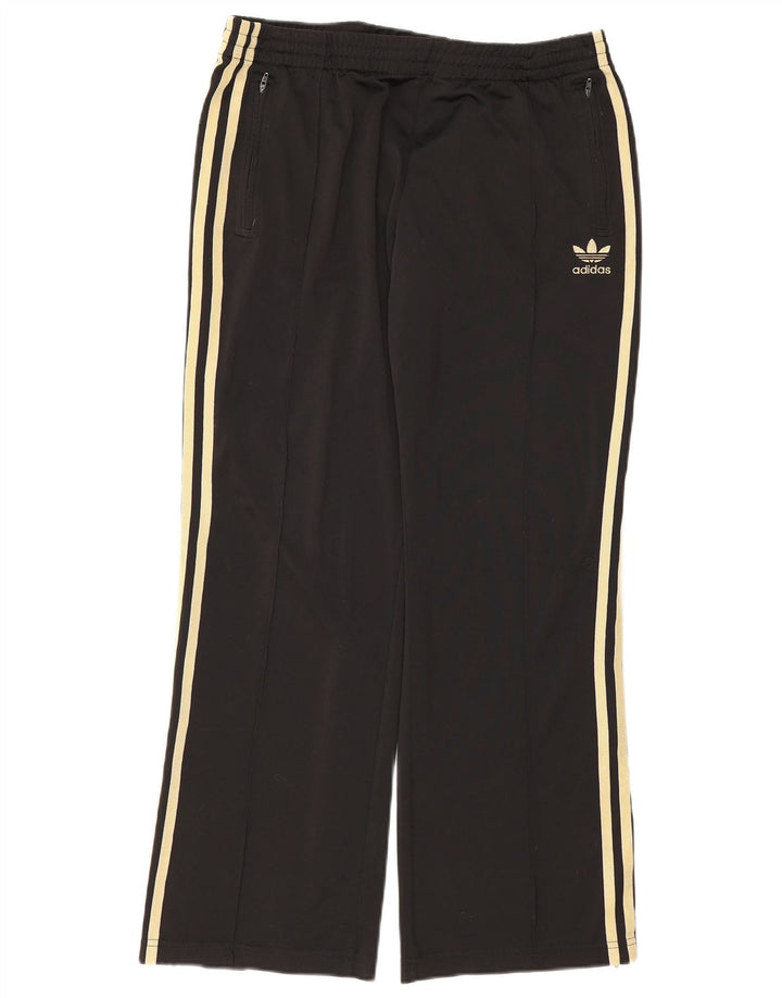 Adidas Pantalon de survêtement pour femme EU 42 Large Noir Polyester